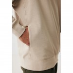 Sudadera unisex con capucha de algodón reciclado 280 g/m2 Iqoniq color marrón claro