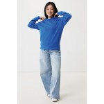 Sudadera unisex con capucha de algodón reciclado 280 g/m2 Iqoniq color azul real