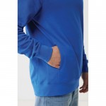 Sudadera unisex con capucha de algodón reciclado 280 g/m2 Iqoniq color azul real