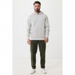 Sudadera unisex con capucha de algodón reciclado 280 g/m2 Iqoniq color gris claro