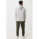 Sudadera unisex con capucha de algodón reciclado 280 g/m2 Iqoniq color gris claro