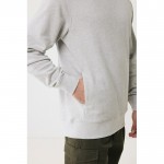 Sudadera unisex con capucha de algodón reciclado 280 g/m2 Iqoniq color gris claro