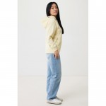 Sudadera unisex con capucha de algodón reciclado 280 g/m2 Iqoniq color amarillo claro