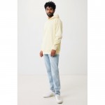 Sudadera unisex con capucha de algodón reciclado 280 g/m2 Iqoniq color amarillo claro