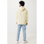 Sudadera unisex con capucha de algodón reciclado 280 g/m2 Iqoniq color amarillo claro