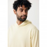 Sudadera unisex con capucha de algodón reciclado 280 g/m2 Iqoniq color amarillo claro