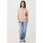 Sudadera unisex con capucha de algodón reciclado 280 g/m2 Iqoniq color rosa pastel
