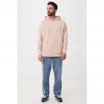 Sudadera unisex con capucha de algodón reciclado 280 g/m2 Iqoniq color rosa pastel