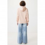 Sudadera unisex con capucha de algodón reciclado 280 g/m2 Iqoniq color rosa pastel