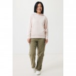 Sudadera unisex con capucha de algodón reciclado 280 g/m2 Iqoniq color rosa claro