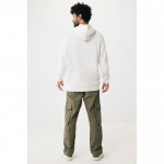 Sudadera unisex con capucha de algodón reciclado 280 g/m2 Iqoniq color blanco roto