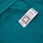 Pantalón unisex estilo jogger de algodón reciclado vista quinta