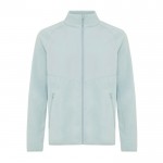 Chaqueta antipilling de poliéster reciclado 240 g/m2 Iqoniq color verde oliva