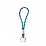 Llavero tipo lanyard ajustable con anilla metálica vista principal