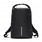 Mochila de poliéster con cremallera impermeable y carga USB 15,6'' vista principal