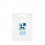 Bolsa pequeña de non-woven de colores con asa hueca 80 g/m2 vista principal