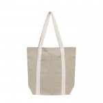 Bolsa de compras personalizada de algodón reciclado con asas 310 g/m2 vista principal