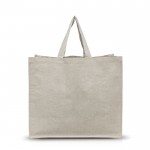 Bolsa de algodón reciclado multiusos resistente de 180 g/m2 vista principal