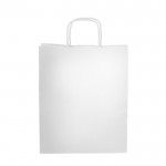 Bolsa de papel kraft con asas ideal para ir a comprar 90 g/m2 vista principal