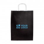 Bolsa de papel kraft en varios colores con asas 90 g/m2 vista principal