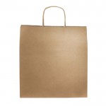 Bolsa ecológica con logo, papel kraft ideal para regalos 115 g/m2 vista principal