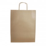 Bolsa para regalos hecha de papel kraft muy resistente 100 g/m2 vista principal