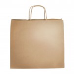 Bolsa muy ancha hecha de papel kraft para ir a comprar 100 g/m2 vista principal