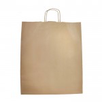 Bolsa grande ecológica de kraft para ir de compras 100 g/m2 vista principal