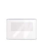 Imán rectangular personalizable en papel a 1 cara 90x60mm vista principal