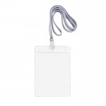 Identificador con cordón de poliéster desmontable 10.8x15.4cm vista principal
