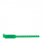 Pulsera de vinilo fluorescente para festivales y fiestas vista principal
