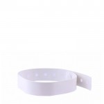 Pulsera fina de vinilo identificativa para festivales y fiestas vista principal