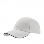 Gorra de algodón de tamaño único con cierre de hebilla 250 g/m2 vista principal