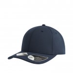 Gorra promocional de poliéster reciclado con cierre de velcro 255 g/m2 vista principal
