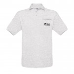 Polo de algodón 100% para hombre en manga corta 180 g/m2 B&C vista de impresión
