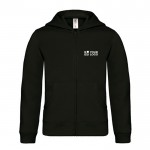 Sudadera infantil de algodón y poliéster con capucha 280 g/m2 B&C vista de impresión