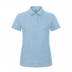 Polo en algodón de piqué para mujer de manga corta 180 g/m2 B&C vista principal