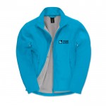 Chaqueta softshell elástica de poliéster de hombre 300 g/m2 B&C vista principal
