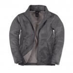 Chaqueta de poliéster para hombre impermeable y cortaviento B&C vista principal