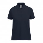 Polo básico de algodón para mujer de manga corta 210 g/m2 B&C vista principal