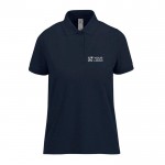 Polo básico de algodón para mujer de manga corta 210 g/m2 B&C vista principal