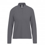 Polo clásico de algodón pique para mujer manga larga 180 g/m2 B&C vista principal