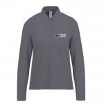 Polo clásico de algodón pique para mujer manga larga 180 g/m2 B&C vista principal