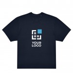 Camiseta oversized de algodón sostenible con tejido grueso 220 g/m2 B&C vista de impresión