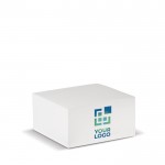Taco de notas de 420 hojas lisas con certificación FSC 10x10x5cm vista principal