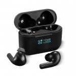 Clásicos auriculares True Wireless Stereo en estuche de carga negro vista principal