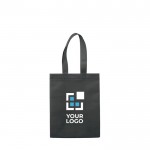 Bolsa pequeña de non-woven laminado mate con asas a juego 105 g/m2 vista principal