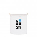 Bolsa reutilizable de algodón para frutas y verduras 25x30 cm vista principal
