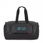 Bolsa de viaje de jacquard y PU con compartimiento para zapatos vista principal