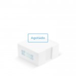 Cubo de 320 hojas blancas para notas en cubo de plástico 10x10x5 cm vista principal - Agotado